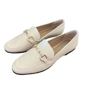 Alfani Gayle Leather Classic Loafers Horse Bit Hardware Slip On NEW Size 11